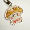 Mushroom Acrylic Keychain