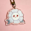 Flower Friend Acrylic Keychain