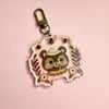 Garden Bear Acrylic Keychain