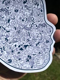 Image 3 of Brain Squiggles Magnet 