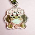 Cowboy Frogg Acrylic Keychain