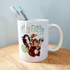 Artsy Fartsy Skunk Ceramic Mug