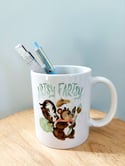 Artsy Fartsy Skunk Ceramic Mug