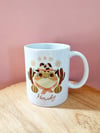 Cowboy Frog Ceramic Mug
