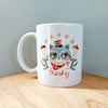 Trashy Raccoon Ceramic Mug