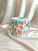 Strawberry Friends Collage Ceramic Mug