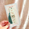 Sailor Cat Double Sided Metal Bookmark