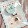 Sailor Cat ID Badge Reel