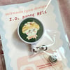 Mushroom ID Badge Reel