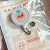 Moldy Strawberry ID Badge Reel