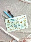 Odds & Ends Canvas Heat Pressed Pouch