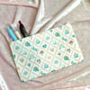 Cottage Core Canvas Heat Pressed Pouch