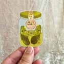Dill With It Transparent Waterproof Sticker