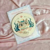 Sailor Cat Cork Base Coaster