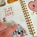 My Silly Lil Sticker Book Reusable Sticker Book - 60 Blank Pages