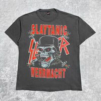 Image 1 of Slayer 1989 ‘Slaytanic Wehrmacht’ T-Shirt
