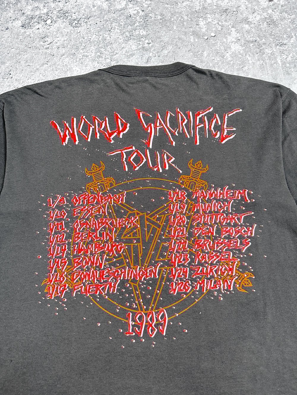 Slayer 1989 ‘Slaytanic Wehrmacht’ T-Shirt