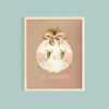 Crying Onion Illustrated Art Print