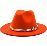 Orange Fedora