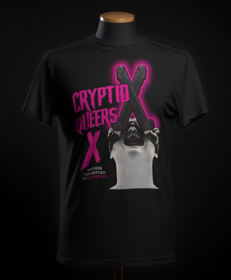 Image of Cryptid Queers X Tee Shirt 