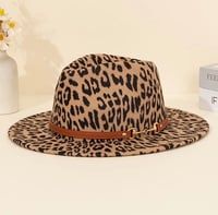 Leopard Fedora