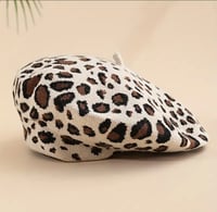 Image 1 of Leopard Beret