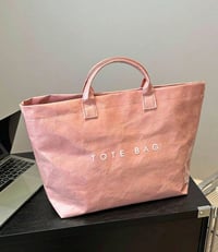 Image 1 of Pink Tote Bag