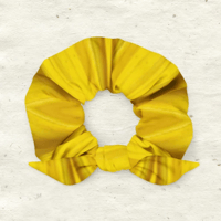 Image 1 of Sunflower Hair Scrunchie