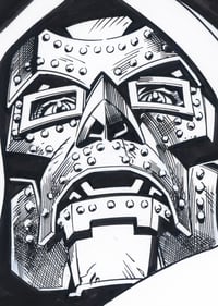 Image 2 of DOCTOR DOOM    9" x 12" Pin-Up 