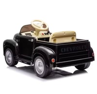 Image 5 of Chevrolet 3100 12V Ride-On Truck W/ Remote, USB - Onyx