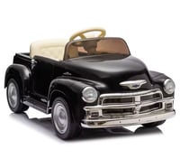 Image 2 of Chevrolet 3100 12V Ride-On Truck W/ Remote, USB - Onyx