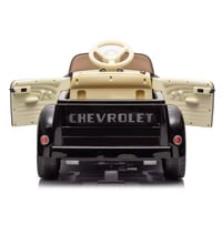 Image 8 of Chevrolet 3100 12V Ride-On Truck W/ Remote, USB - Onyx
