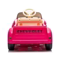 Image 7 of Chevrolet 3100 12V Ride-On Truck W/ Remote, USB - Pink Petal