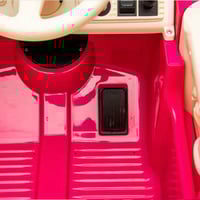 Image 16 of Chevrolet 3100 12V Ride-On Truck W/ Remote, USB - Pink Petal