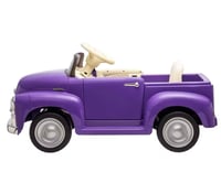 Image 3 of Chevrolet 3100 12V Ride-On Truck W/ Remote, USB - Lilac