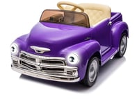 Image 9 of Chevrolet 3100 12V Ride-On Truck W/ Remote, USB - Lilac