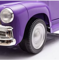 Image 5 of Chevrolet 3100 12V Ride-On Truck W/ Remote, USB - Lilac