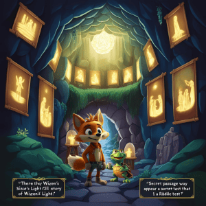 Image of The Secrets of the Wizen Woods The Starlit Stones Mystery