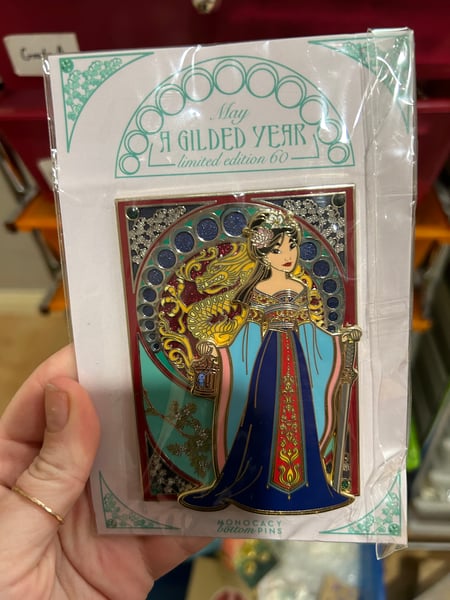 Image of Mulan gilded