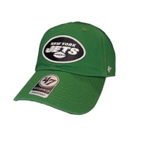 Image 1 of 47' Brand Clean Up New York Jets Hat Cap Mens Adjustable Strap Green NFL