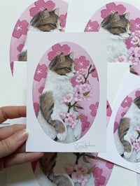 Image 2 of Spring Kitty Print