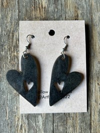 Heart in a Heart Black