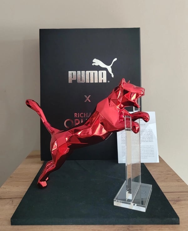 Orlinski Richard x Puma Sculpture collaboration avec la marque Puma