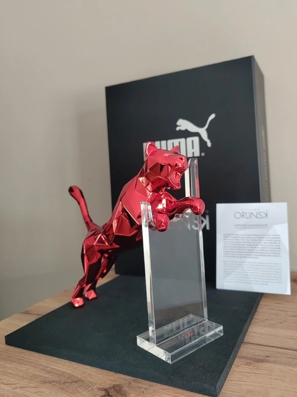 Orlinski Richard x Puma Sculpture collaboration avec la marque Puma