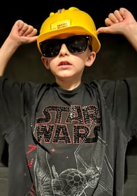 Image 4 of Vintage Japanese Star Wars (Katakana) T shirt. Customised by hand.