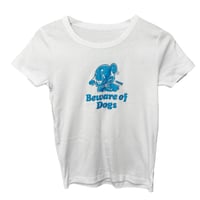 BEWARE OR DOGS BABY TEE