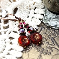 Image 1 of A Bit Baroque Bead Drop Earrings (BB0014)