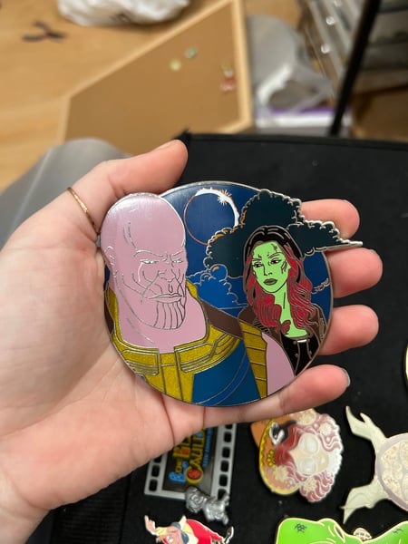 Image of Thanos and gamora