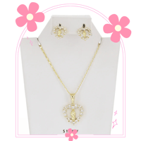 San Judas Necklace Set