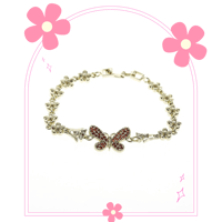 Butterfly CZ Bracelet